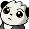 Стикер 37 Panda Emoji