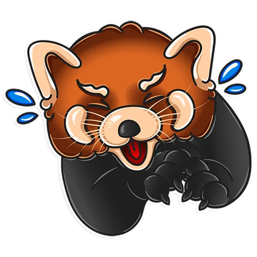 😂 Стикер «Процесс создания стикеров Реджи» для Telegram
