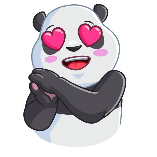 Стикер 5 Pandalicious