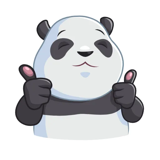 Стикер 3 Pandalicious
