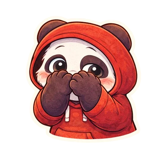🐼 Стикер «Pandas Life» для Telegram