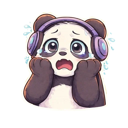 🐼 Стикер «Pandas Life» для Telegram