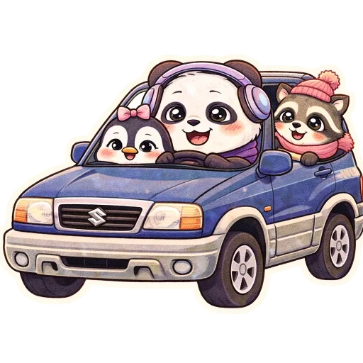 🐼 Стикер «Pandas Life» для Telegram