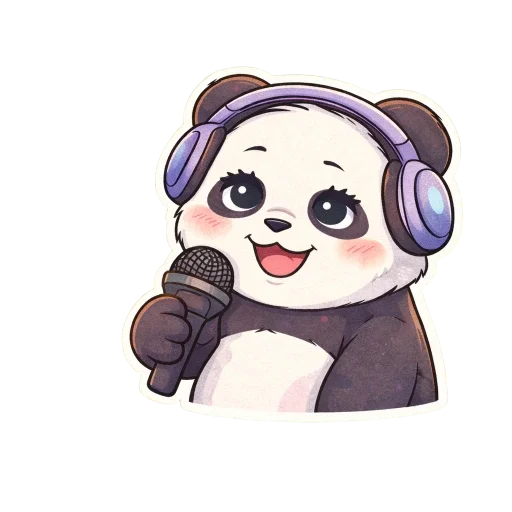 🐼 Стикер «Pandas Life» для Telegram