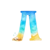 🐬 Эмодзи «Морские буквы» для Telegram