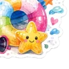 🐬 Эмодзи «Морские буквы» для Telegram