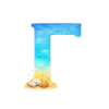 🐬 Эмодзи «Морские буквы» для Telegram