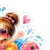 🐬 Эмодзи «Морские буквы» для Telegram