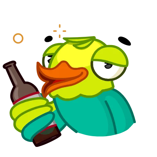 🥴 Эмодзи «Paradise Bird» для Telegram