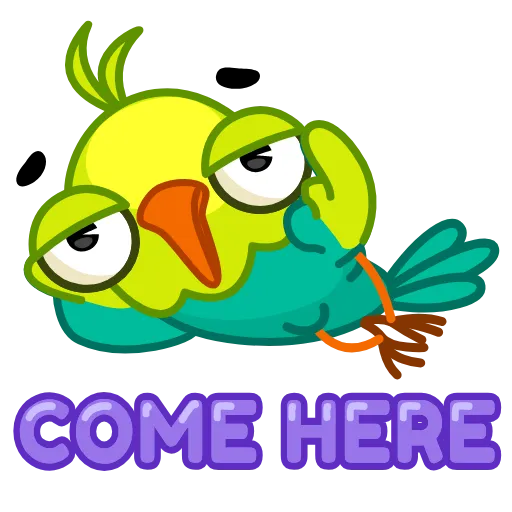 😏 Эмодзи «Paradise Bird» для Telegram