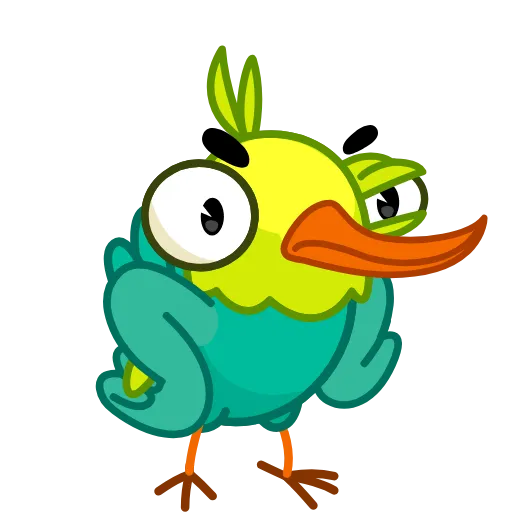😤 Эмодзи «Paradise Bird» для Telegram