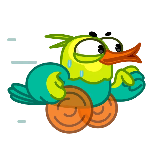 🥵 Эмодзи «Paradise Bird» для Telegram