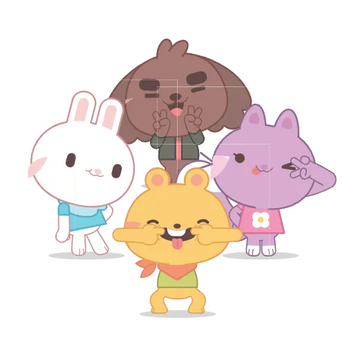 Стикер 24 Party Squad