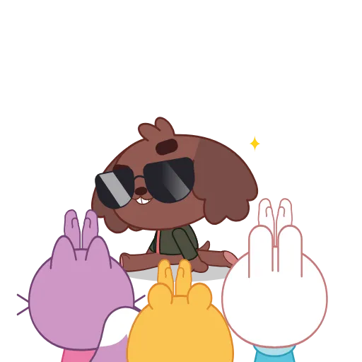 Стикер 18 Party Squad
