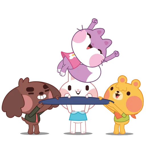 Стикер 6 Party Squad