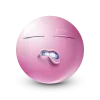 Стикер 9 Pastel Pink Face