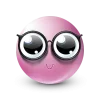 Стикер 20 Pastel Pink Face