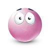 Стикер 10 Pastel Pink Face