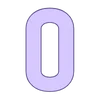 😉 Эмодзи «Буквы в пастельных цветах» для Telegram