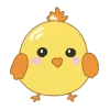 Стикер 3 animals #birds #decor #fonts #static