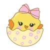 Стикер 2 animals #birds #decor #fonts #static
