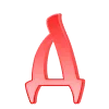 Стикер 15 Славянский Алый