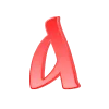 Стикер 11 Славянский Алый