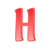 Стикер 25 Славянский Алый