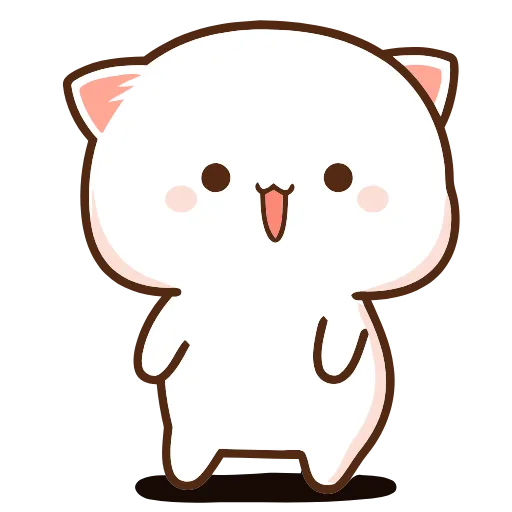 Обложка набора Peach Cat
