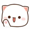 Обложка набора Peach Cat Emoji