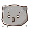 Стикер 32 Peach Cat Emoji