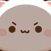 Стикер 27 Peach Cat Emoji