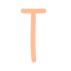 🍑 Эмодзи «Персиковые буквы - главный цвет 2024 года по версии Pantone» для Telegram