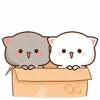 Стикер 16 Peach And Goma
