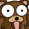 Стикер 11 Pedobearstaticemoji
