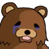 Стикер 15 Pedobearstaticemoji