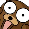 Стикер 13 Pedobearstaticemoji