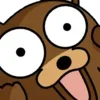 Стикер 12 Pedobearstaticemoji