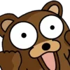 Стикер 10 Pedobearstaticemoji