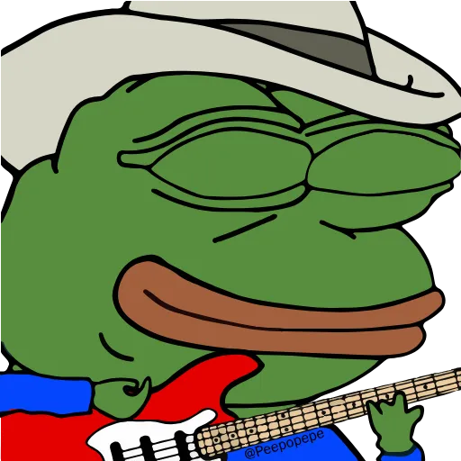 Стикер 24 🚶‍♀ Peepo Pepe - лягушонок Пепе
