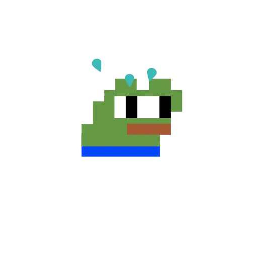 Стикер 35 🚶‍♀ Peepo Pepe - лягушонок Пепе