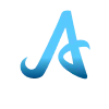 🔠 Эмодзи «Аква градиент - голубые буквы, русские и английские, иконки» для Telegram