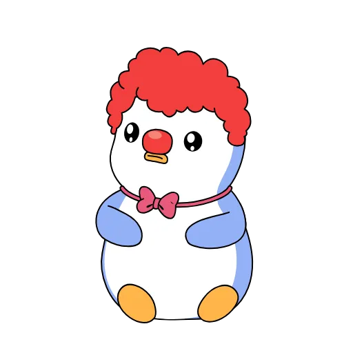 Стикер 54 Pengu Collection