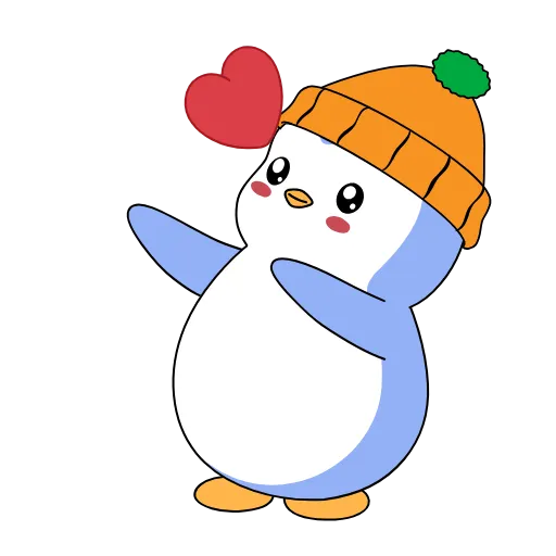 Стикер 58 Pengu Collection