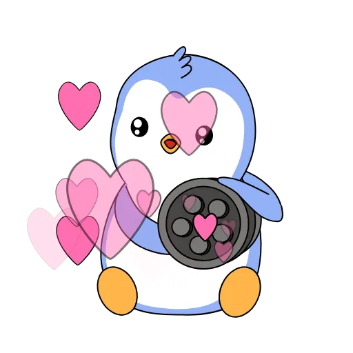Стикер 35 Pengu Collection