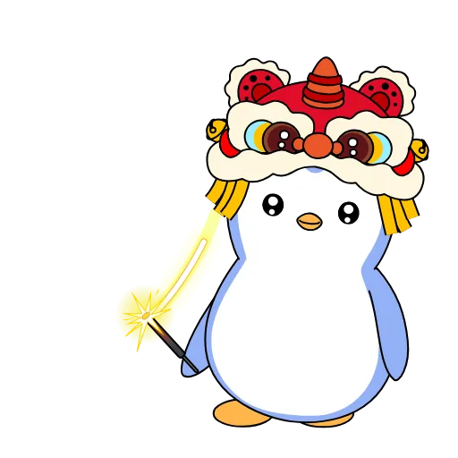 Стикер 21 Pengu Collection