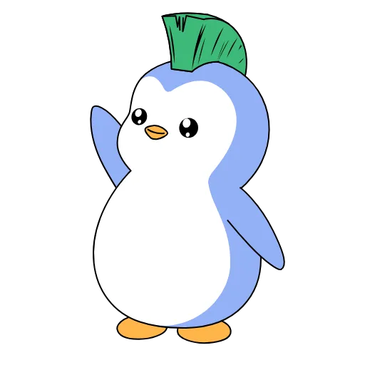Стикер 51 Pengu Collection