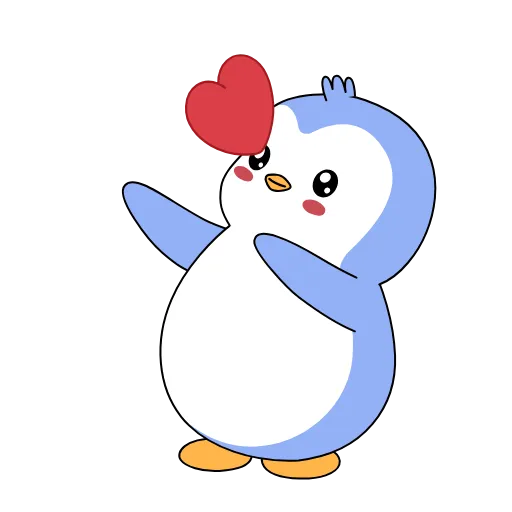 Стикер 18 Pengu Collection