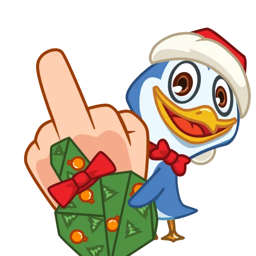 Стикер 10 Penguinissimo