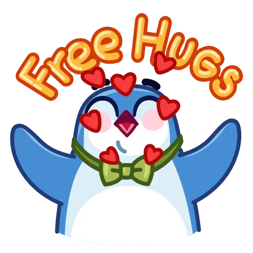Стикер 28 Penguinissimo